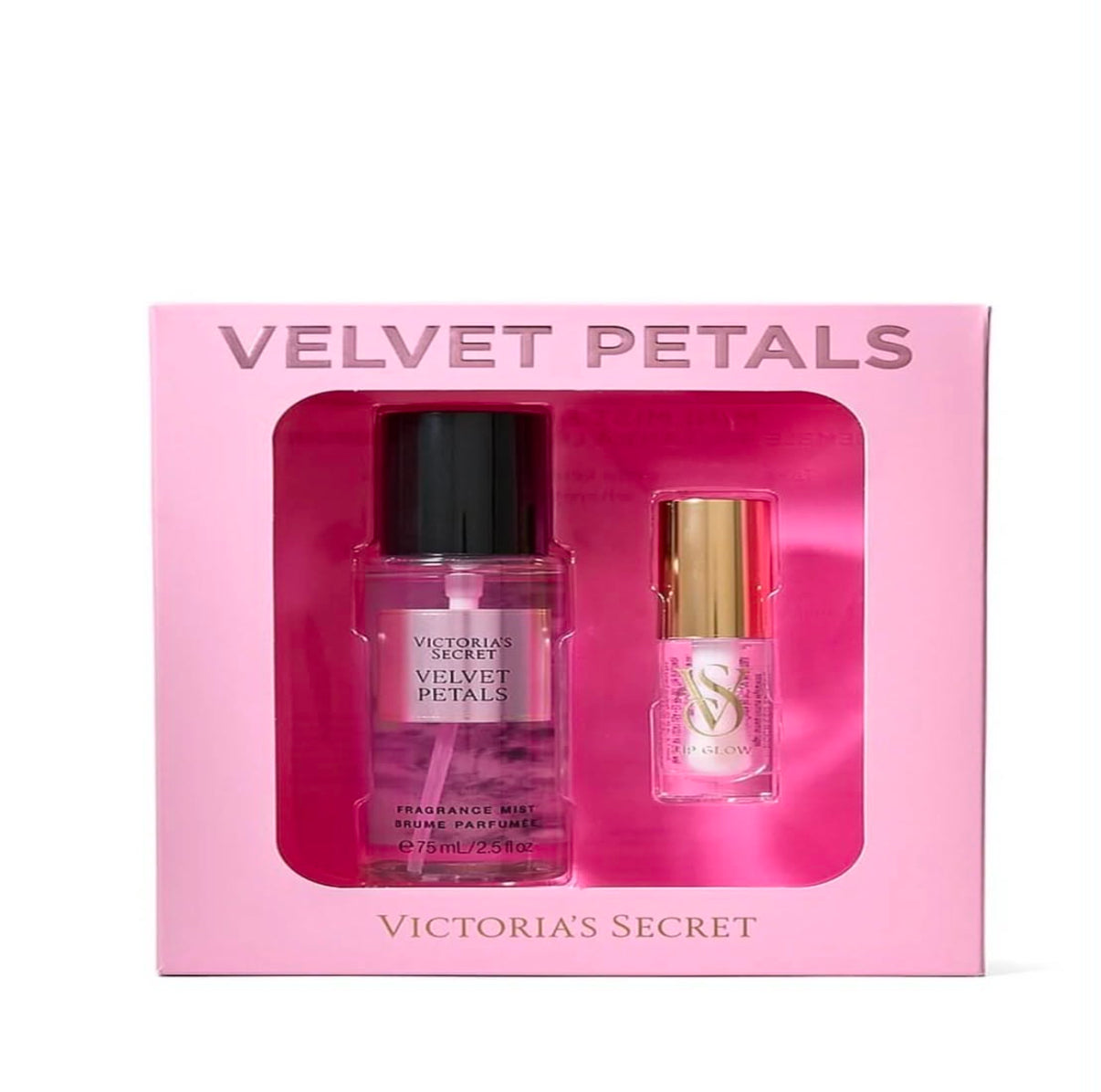 Velvet Petals Mist and Lip Gift Set Victoria's Secret 2 Piece