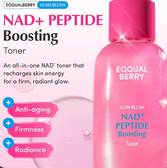 Eqqualberry LUSH BLUSH NAD+ PEPTIDE TONER 150 ML