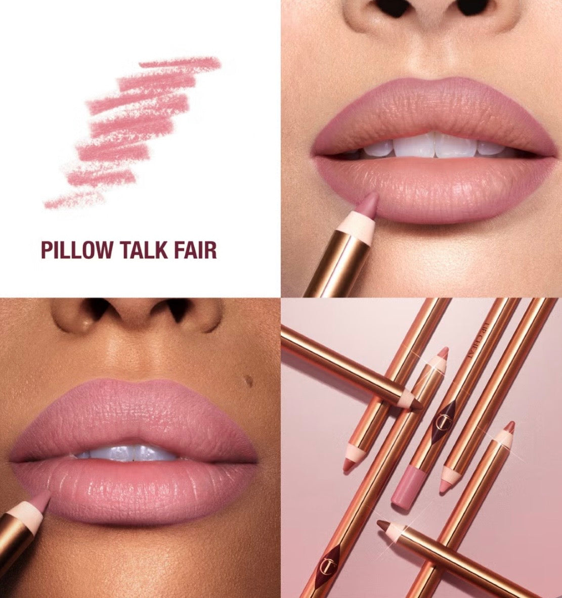 Charlotte Tilbury Pillow Talk Duo Set - Set Pour Les Lèvres