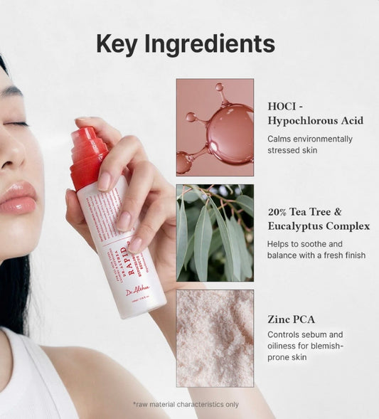 Dr. Althea Rapid Hypochlorous Acid Rescue Mist