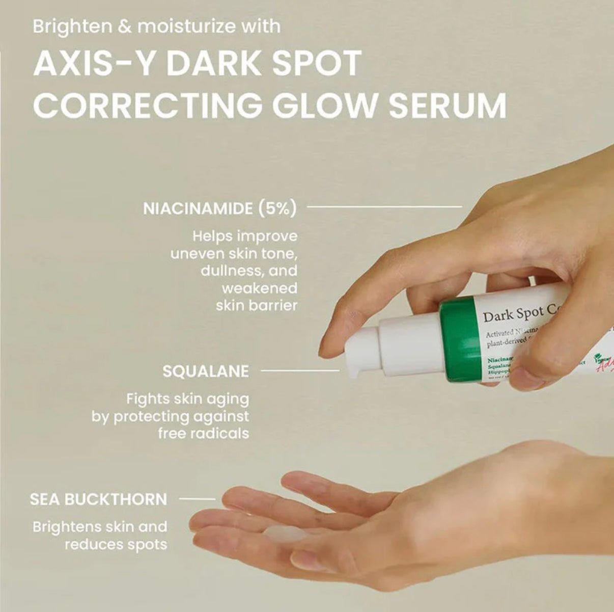 AXIS-Y Dark spot correcting glow serum 50ml