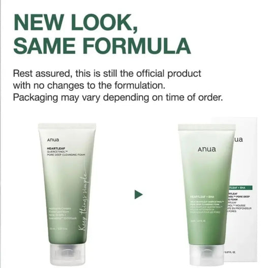 Anua- Heartleaf + BHA Cleansing Foam