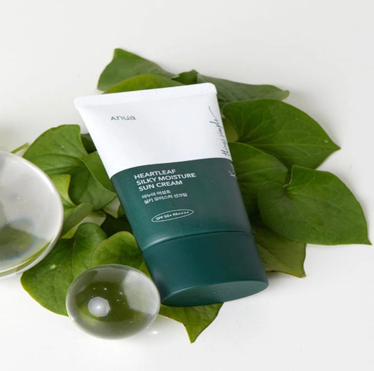 Anua Heartleaf Silky Moisture Sunscreen SPF50/PA+++ 50ml