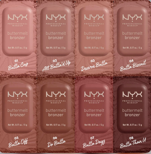 Nyx professionnal makeup - buttermelt - bronzer poudre
