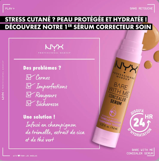 Nyx professional makeup - bare with me concealer serum