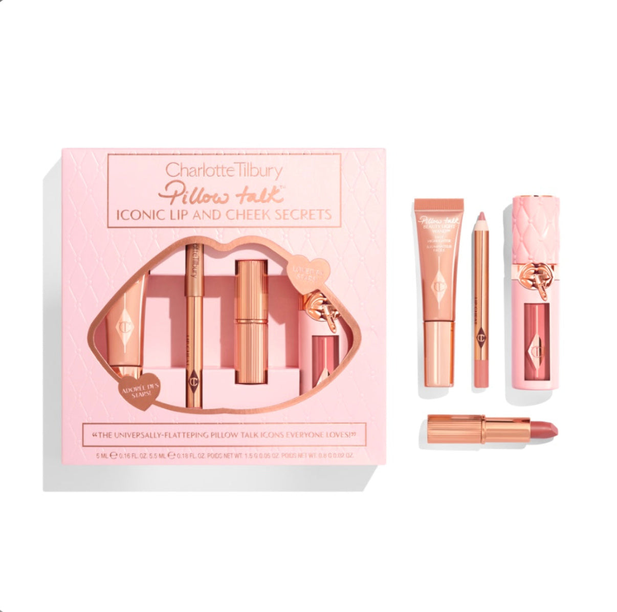 Pillow Talk Iconic Lip And Cheek Kit - Coffret Maquillage
