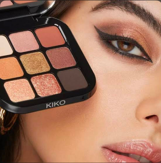 Glamour multi Finish Eyeshadow Palette kiko 02