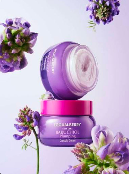 Eqqual Berry Deep Cera Bakuchiol Plumping Capsule Cream 50 ML