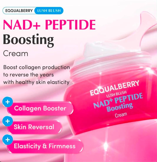 Eqqualberry Lush Blush NAD+ Peptide Boosting