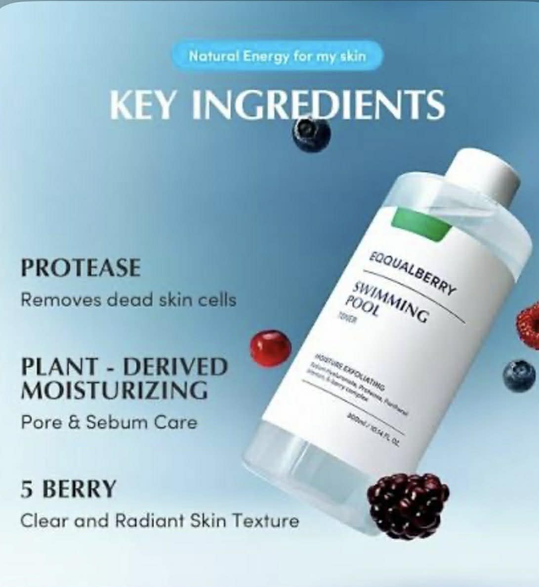 Eqqualberry Swimming Pool Toner 300ML