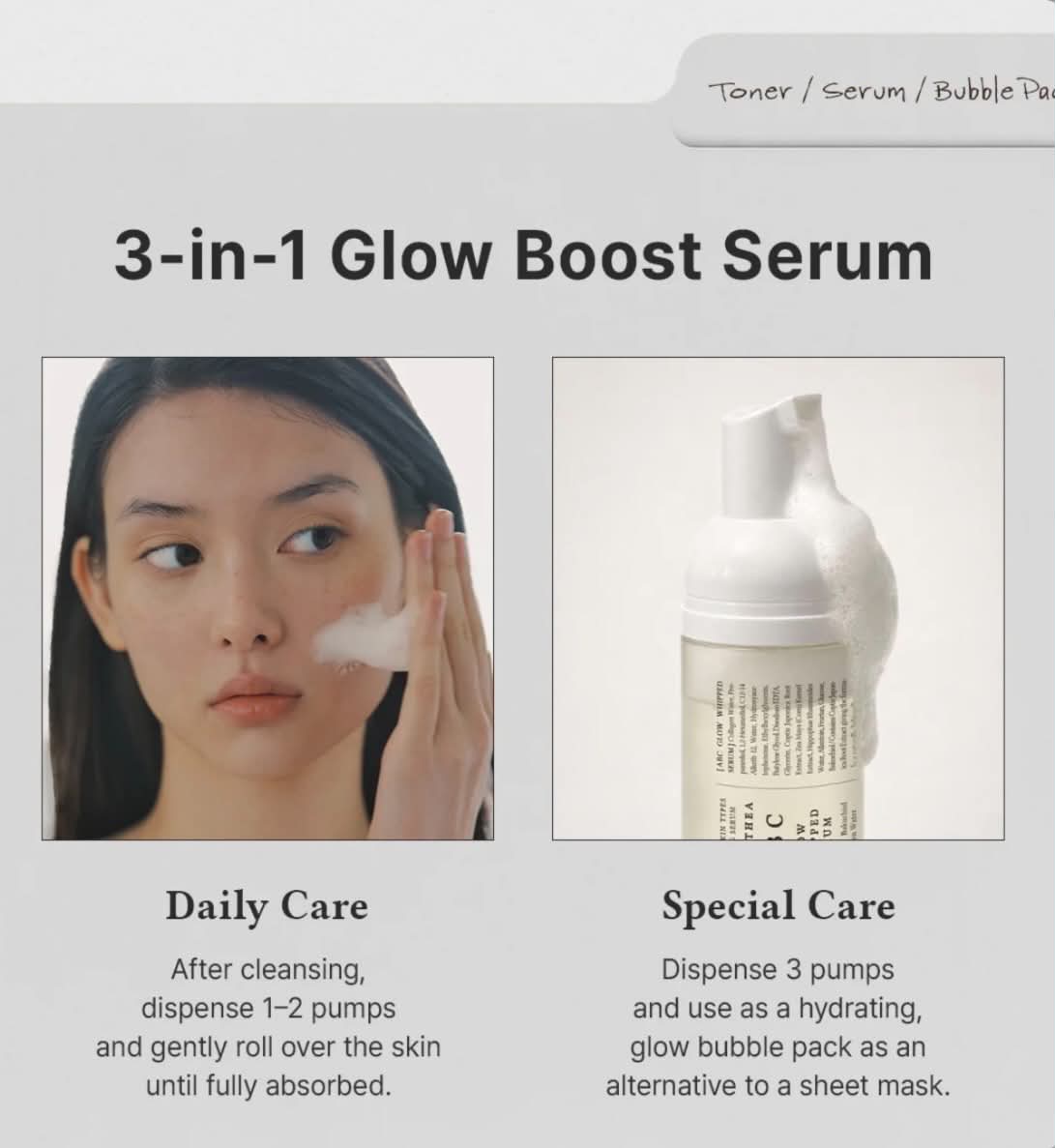 Dr. Althea ABC Glow Whipped Serum 100ml