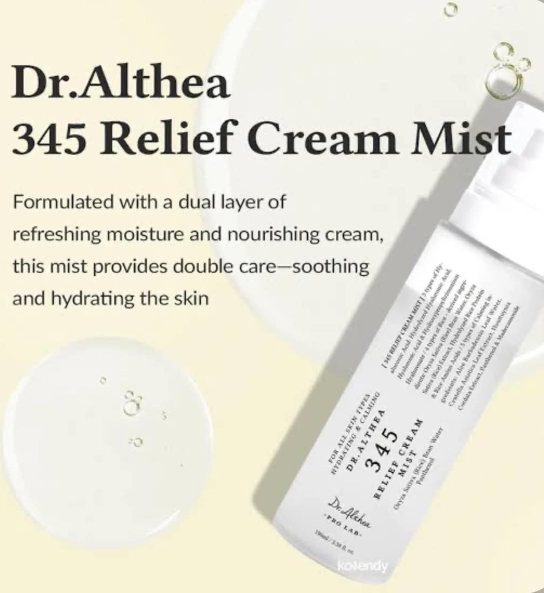 Dr. Althea 345 Relief Cream Mist 60ml