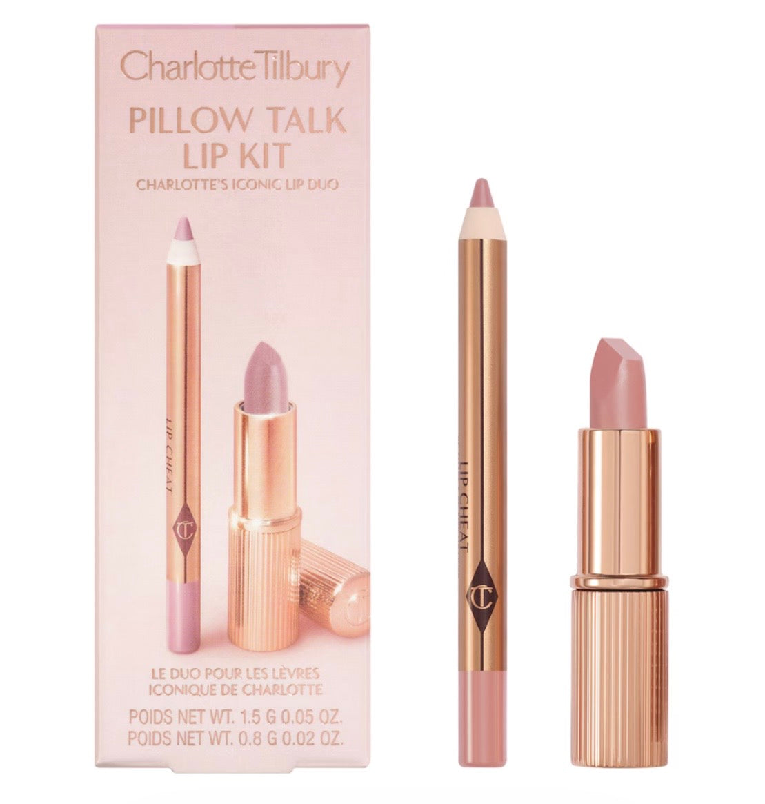 Charlotte Tilbury Pillow Talk Duo Set - Set Pour Les Lèvres