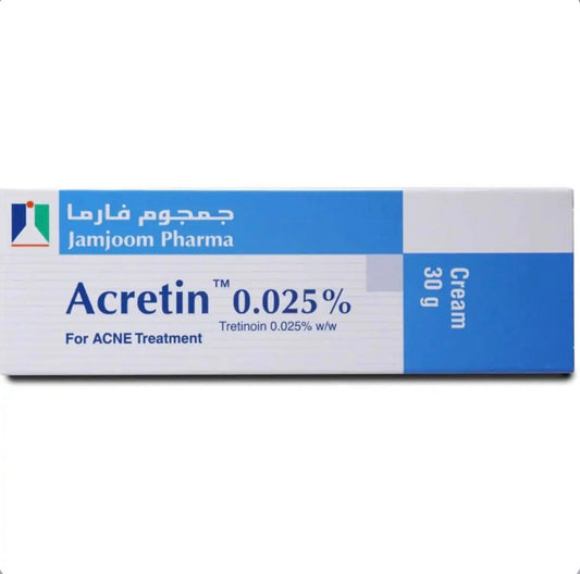 JAMJOOM PHARMA ACRETIN 0.025 % 30G