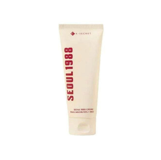 K-Secret Seoul 1988 CREAM SNAIL MUCIN 93 + RICE 100ML