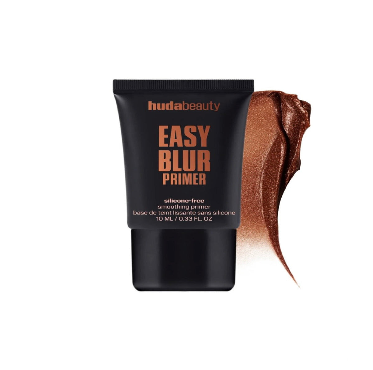 Huda Beauty Easy Blur Bronze Fudge 10ml - Base de teint lissante sans silicone