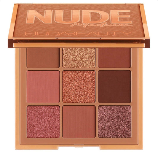 Huda Beauty Nude Obsessions Medium - Palette de 9 ombres à paupières