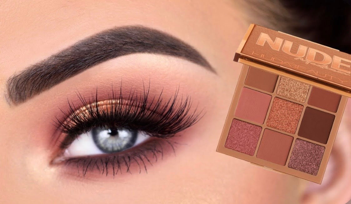 Huda Beauty Nude Obsessions Medium - Palette de 9 ombres à paupières