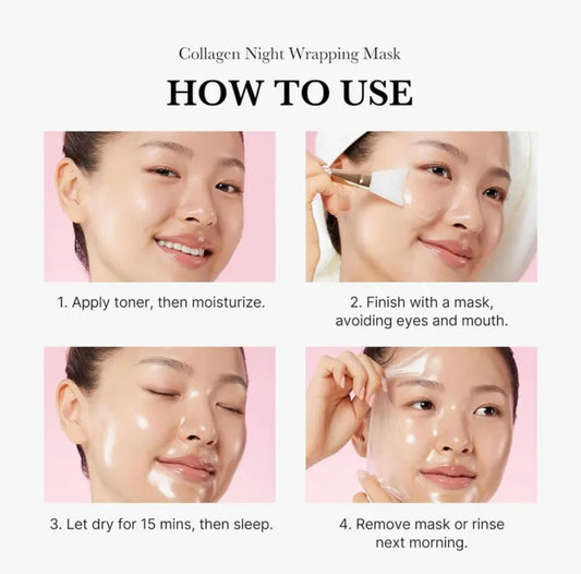 MEDICUBE – Collagen Night Wrapping Mask – 75ml