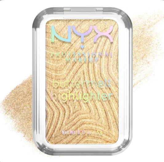 Nyx professional makeup - buttermelt highlighter - highlight poudre