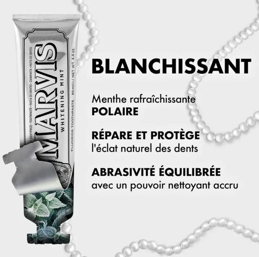 Marvis Dentifrice blanchissant à la Menthe 85ml