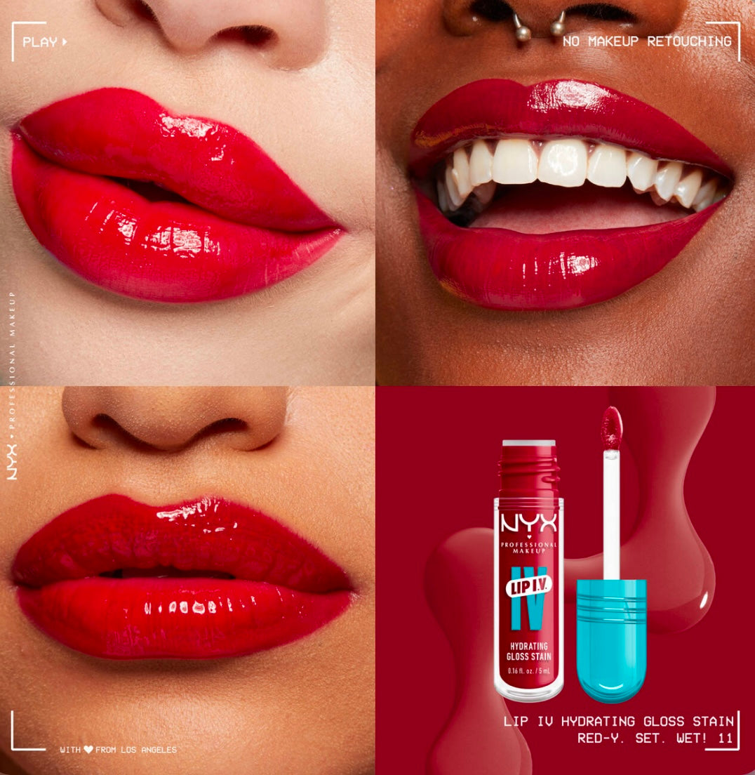 Nyx professionnal makeup - Encre à lèvres soin Lip I.V