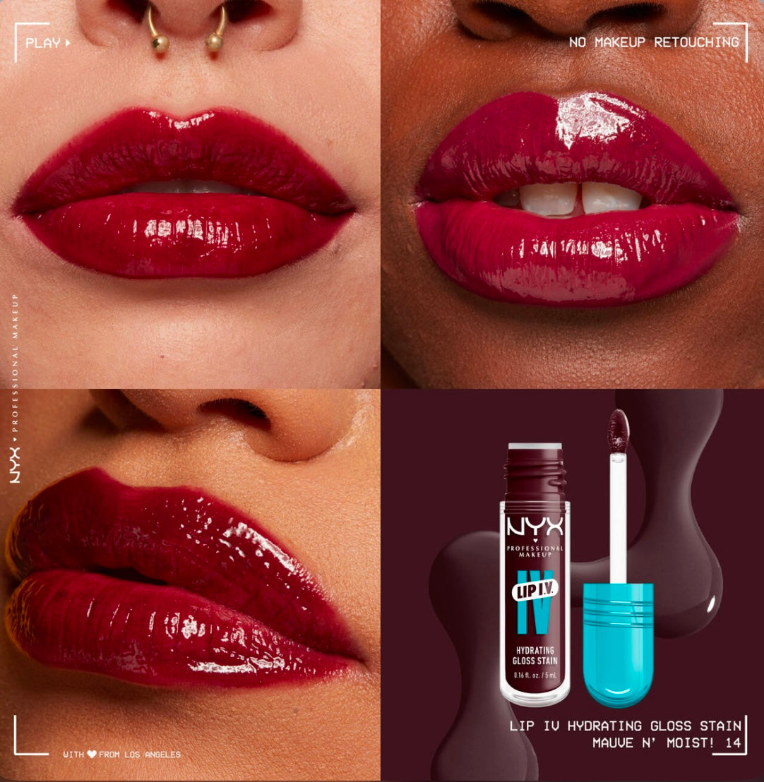 Nyx professionnal makeup - Encre à lèvres soin Lip I.V