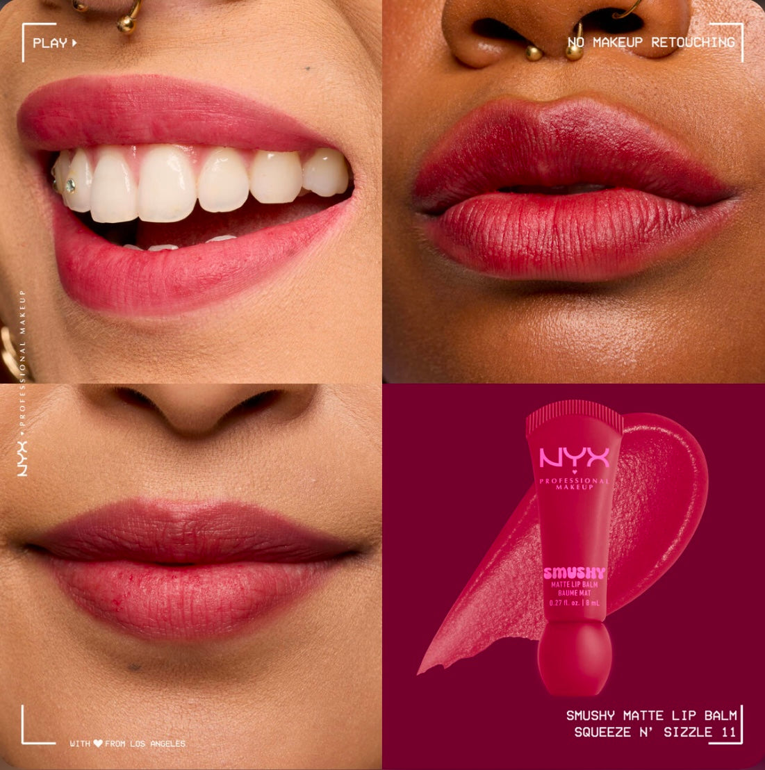 Nyx Baume À Lèvres Mat SMUSHY