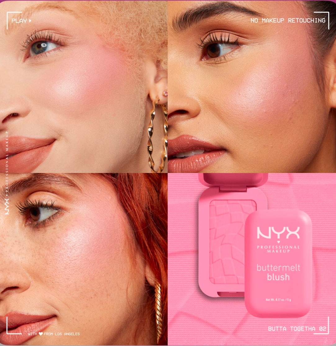 Nyx Professionnal Makeup buttermelt blush - blush poudre