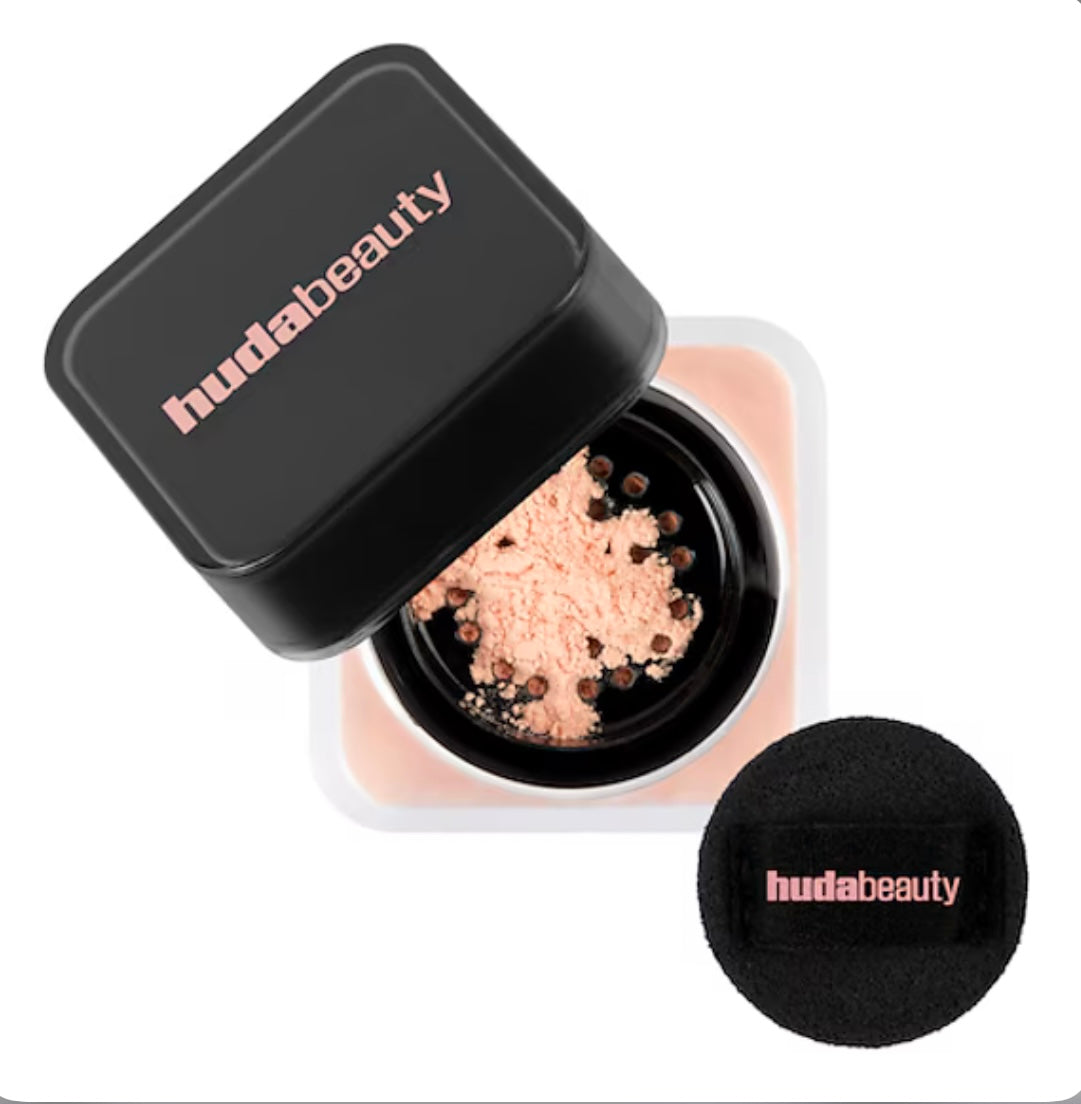 Huda beauty Baby Bake Mini Easy Bake Loose Powder - Mini poudre fixante libre Easy Bake