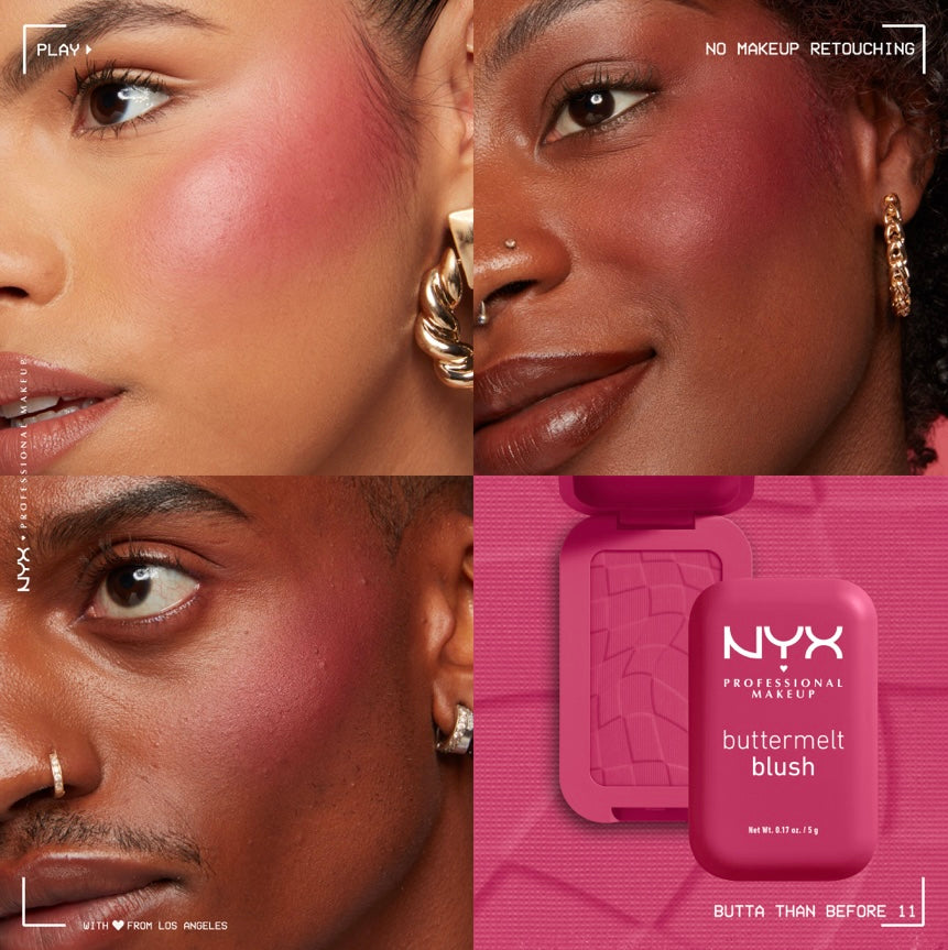 Nyx Professionnal Makeup buttermelt blush - blush poudre
