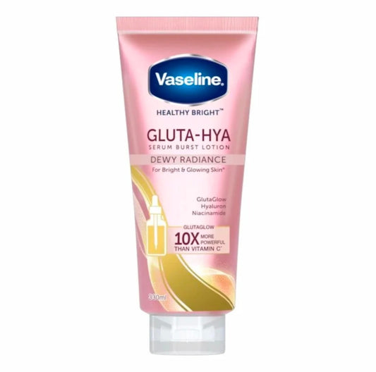 Vaseline Gluta HYA Serum Burst Lotion Dewy Radiance 330ML