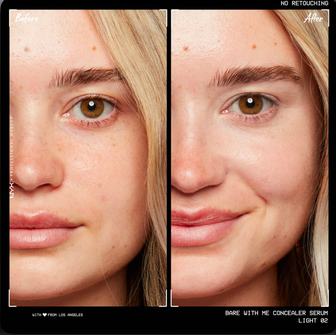 Nyx professional makeup - bare with me concealer serum