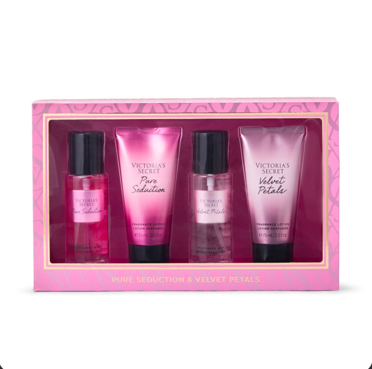 Victoria’s Secret Velvet Petals et Pure seduction Mini Mist & Lotion Duo