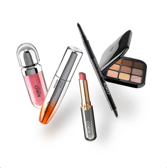 Snow-kissed holiday timeless look makeup gift set Kiko