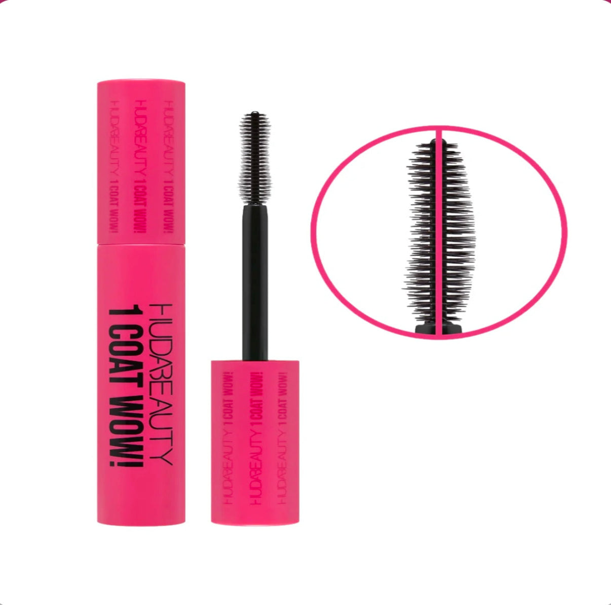 Huda Beauty 1 COAT WOW! EXTRA VOLUMIZING AND LIFTING MASCARA