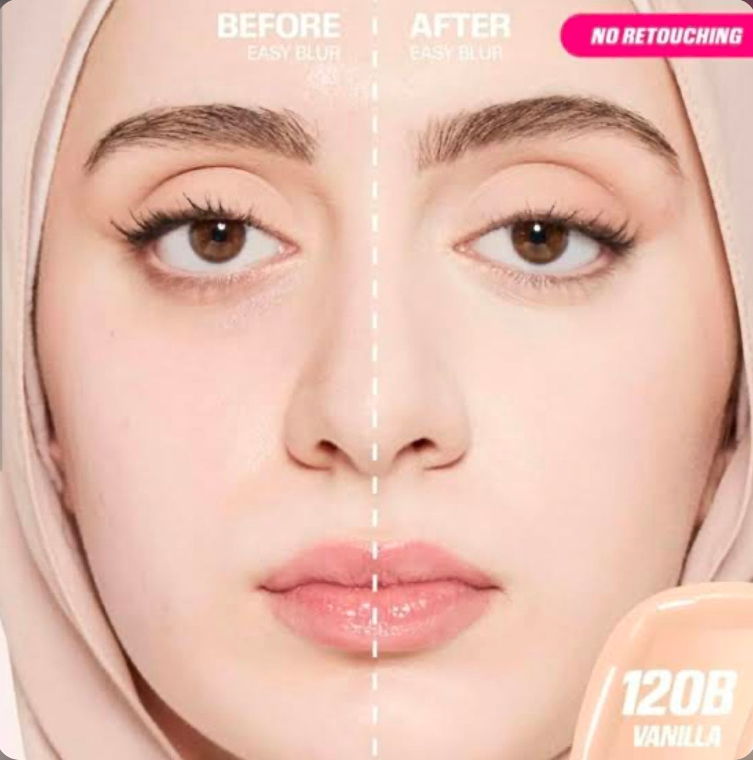 Huda Beauty Easy Blur Natural Airbrush Foundation - Fond de teint