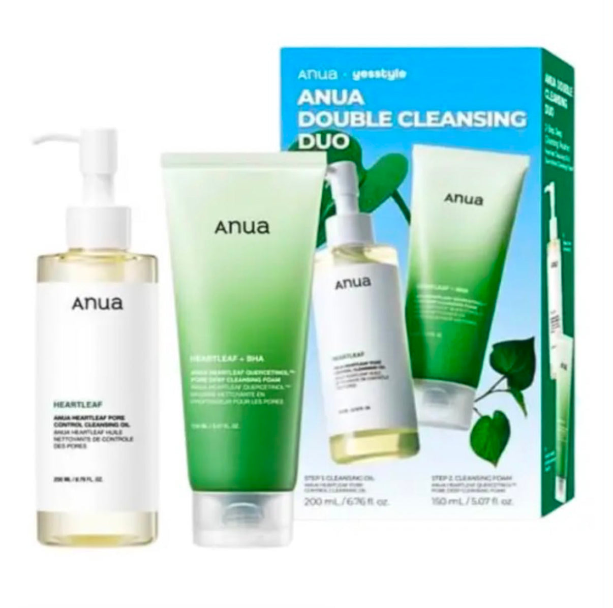 Double cleansing Anua